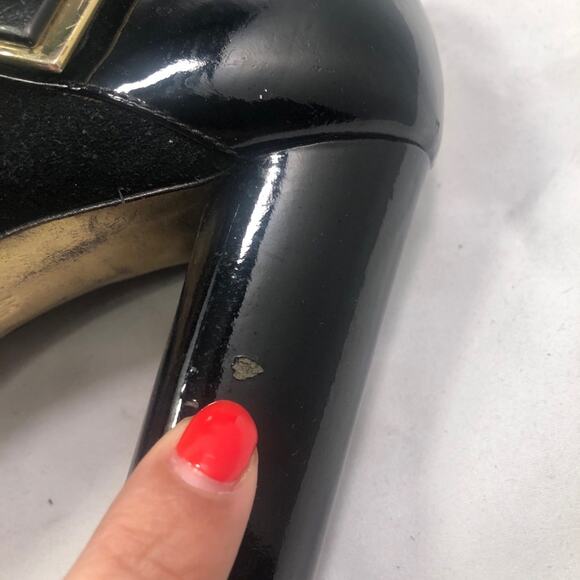 Tory Burch Suede and Patent Leather Mary Janes - Picture 7 of 16